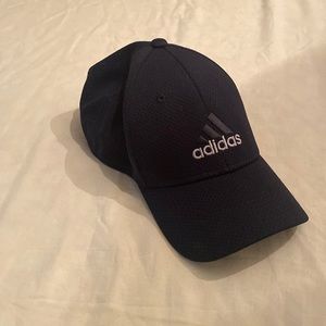 Dark Blue Adidas Mesh Relaxed Fit Stretch Cap L/XL